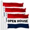 Open House Sign Flag 3x5 Ft 3-Pack Printed 150D Polyester By G128